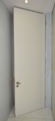 1 x Fire Resistant Internal Door - Fitted With Stylish Chrome Door Knobs, Triple Hinges and