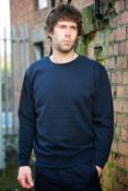 22 x Set-In Sleeve Sweatshirt - Navy - Size Small - CL185 - Ref: DV/HL417/NVY/S/P18 - New Stock - Lo