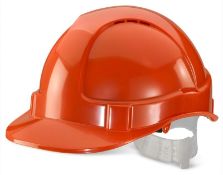 8 x Centurion Concept Safety Helmet - Reduced Peak - Vented - Orange - CL185 - Ref: CEN/S08F/ORG/P27