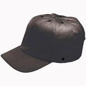 18 x Martcare Standard Top Cap Standard Peak - Black - CL185 - Ref: JS/ABG000/BLK/P46 - New Stock -