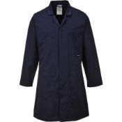 20 x Standard Lab/Engineering Coat in Royal Blue, Size Large - CL185 - Ref: PW/C852/RYL/L/P2 - New S
