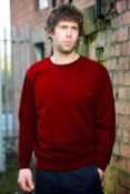 9 x Set-In Sleeve Sweatshirt Red - Size L - CL185 - Ref: DV/HL417/RED/L/P20 - New Stock - Location: