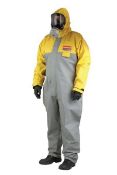 1 x Rinba Guardian Plus Chemical Neoprene Coverall with Hood For Respirator - Size: Small - CL185 -