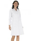 45 x Portwest Standard Ladies Coat - White - Size XL (18-20) - CL185 - Ref: PW/S863/WHT/XL/P33 - New