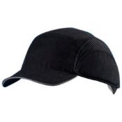18 x Centurion Safety Airpro Baseball Bump Cap Black - CL185 - Ref: CEN/S38/BLK/P17 - New Stock -
