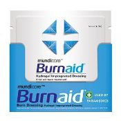2 x Burnaid Burn Dressing 10X10cm - CL185 - Ref: 67225/P14 - New Stock - Location: Stoke-on-Trent