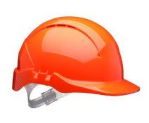 12 x Centurion Concept Safety Helmet - Standard Peak - Vented - Orange - CL185 - Ref: CEN/S09F/ORG/P