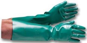 7 x Packs of Marigold Long Nitrosolve Z51G Gauntlets Size 8 - 12 Per Pack - CL185 - Ref: MAR/Z51G/M/