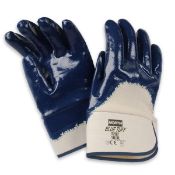 142 x Pairs of North Blue Tuff Safety Cuff Palm Coated Size 9 Gloves - CL185 - Ref: NO/T207/9/