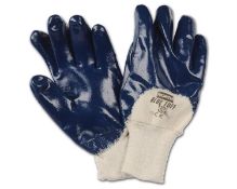 117 x Pairs of North Blue Tuff Knitt Wrist Palm Coated Size 9 Gloves - CL185 - Ref: NO/T201/9/P23 -
