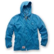 8 x Scruffs Vintage Zip Thru Mac Jacket - Blue M - CL185 - Ref: SC/VZTM/Blue/M/P47 - New Stock - Loc