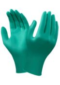 4 x Boxes of Ansell TouchNTuff Nitrile Gloves - Small - 100 Pairs per Box - CL185 - Ref: AE/92600/S/