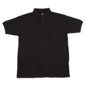 1 x Heavy Duty Workwear Polo Shirt Black - Small - CL185 - Ref: DV/HL211/BLK/S/P3 - New Stock - Loca