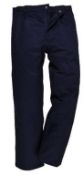 1 x Portwest Leeds Trousers - Black - 92cm/36 Reg - CL185 - Ref: PW/S092/BLK/92R/P47 - New Stock - L
