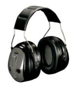 25 x 3M Peltor Optime Push2Listen Ear muffs OverHead - CL185 - Ref: 56342/P42 - New Stock - Location