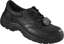 2 x Pairs of Rockfall PM102 Black Safety Shoes - Size 12 - CL185 - Ref: RF/102/12/P8 - New Stock - L