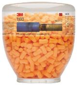 3 x 3M 1100 Ear Plugs Dispenser Refill Packs - 500 Pairs per Pack - CL185 - Ref: 77382/P30 - New