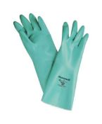 58 x Pairs of Nitri Guard Plus Protective Gloves 38cm Size 8 - CL185 - Ref: NO/LA225G/8/P46 - New St