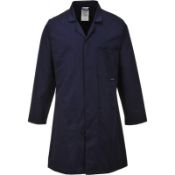 7 x Standard Lab/Engineering Coat Navy XXL - CL185 - Ref: PW/C852/NVY/XXL/P2 - New Stock - Location: