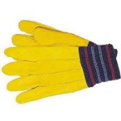 10 x Boxes of Yellow Lined Cowhide Drivers Glove - 10 Pairs Per Box - CL185 - Ref: RU/GC191/P3 - New