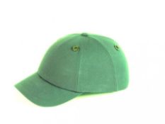 10 x Centurion S18 Baseball Bump Cap Lightweight Head Protection - Green - CL185 - Ref: CEN/S18/GRN/