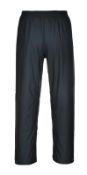 81 x Portwest Sealtex Classic Trousers - Black - Large - CL185 - Ref: PW/S451/BLK/L/P34 - New Stock
