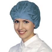 9 x Packs of Mob Cap Blue Double Elastic - CL185 - Ref: PA/MOB/BLU/P17 - New Stock - Location: