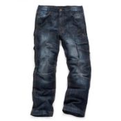 5 x Scruffs Trade Denim Jeans - Navy - Size 30R - CL185 - Ref: SC/WDTJ/NVY/30R/P47 - New Stock -