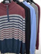 5 x Assorted GNIOUS Branded Long Sleeve Tops / Sweaters - New Stock With Tags - Recent Retail