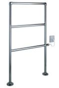 1 x Vogue Valleta Electric Heated Towel Rail - New Boxed Stock - Ref: W575 x H915mm - Ref: