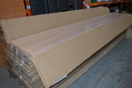 1 x Solid Wood Kitchen Worktop - PRIME BEECH - First Grade Finger Jointed Kitchen Worktop - Size:
