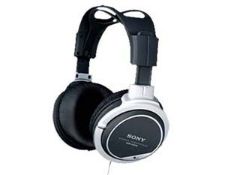 1 x Sony MDR-XD200 Full-Size Stere Headphones - Black and Silver - Excellent Condition - CL007 -