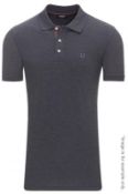 5 x Assorted Pre End Branded Mens Short Sleeve Polo Shirts - New Stock With Tags - Recent Retail