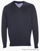 5 x Assorted Pre End Branded Mens Long Sleeve Knitware / Jumpers - New Stock With Tags - Recent