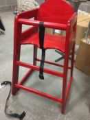 4 x Helo Wooden Childrens Highchairs - Suitable For Commercial Premises - CL235 - Location: London