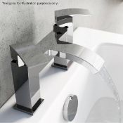 1 x CENTURY Bath Mixer Tap - Made From Solid Brass And Dipped In Chrome For A Seamless Finish - Ref: