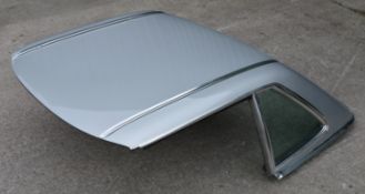 1 x Mercedes 280 SL Solid Top Roof - Silver Finish - Excellent Paint Work and Chrome Detail -