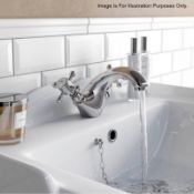 1 x Bath Co. Coniston Basin Mixer Tap - Ref: MTN003 - CL190 - Unused Boxed Stock - Location: