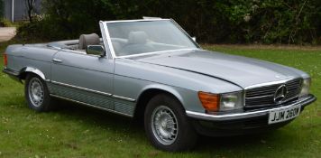 1 x Mercedes 280 SL Auto Convertible - 1981 - 92,000 Miles - Blue Finish - Automatic - Classic Car!