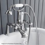 1 x Hampshire Bath Shower Mixer (M9046) - Ref: MBI015 - CL190 - Unused Boxed Stock - Location: Altri