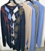 5 x Assorted PRE-END GNIOUS Branded Long Sleeve Tops / Sweaters - New Stock With Tags - Recent Retai