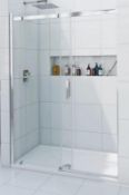 1 x Mode Infiniti 1200mm Framed Sliding Shower Door -  8mm - CL190 - Ref BR095 - Location: Bolton BL