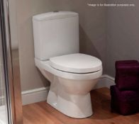 1 x Sorrento Close Coupled WC Toilet Pan With Cistern - Supplied Without Seat - Unused Stock