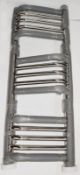1 x Vogue Heated Towel Rail - New / Boxed Stock - Dimensions: H122 x W44 x D20cm - Ref: MWI008 - CL0