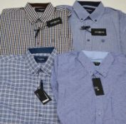 4 x Assorted Pre End Mens Shirts - Various Styles - Suitable For Evenings Out Or To Wear In The Offi