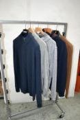 5 x Assorted Branded Long Sleeve Tops / Sweaters - Brands Include PRE END / DUCK & COVER / BRITISH S