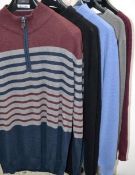 5 x Assorted GNIOUS Branded Long Sleeve Tops / Sweaters - New Stock With Tags - Recent Retail Closur