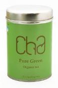 Resale Pallet - 1,200 x Tins of CHA Organic Tea - PURE GREEN - 100% Natural and Organic - Includes 1