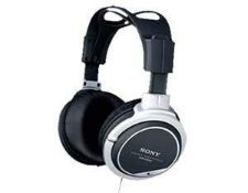 1 x Sony MDR-XD200 Full-Size Stereo Headphones - Black and Silver - Excellent Condition - CL007 - Lo