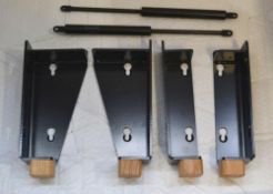 1 x B&B ITALIA BB Tufty Bed Piston Mechanism Plates - Ref: 5568109 P2/17 - CL087 - Location: Alt